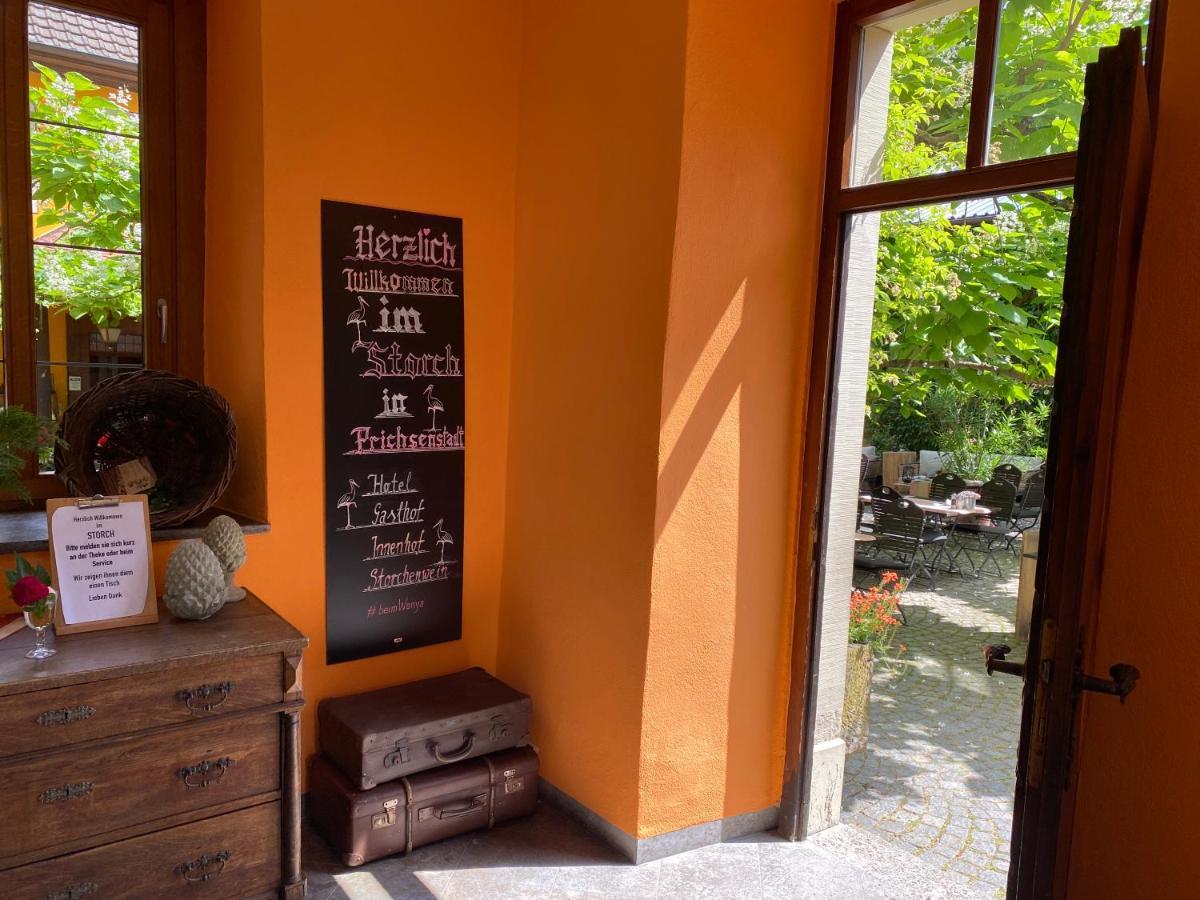 Gasthof Zum Storch Prichsenstadt Ngoại thất bức ảnh